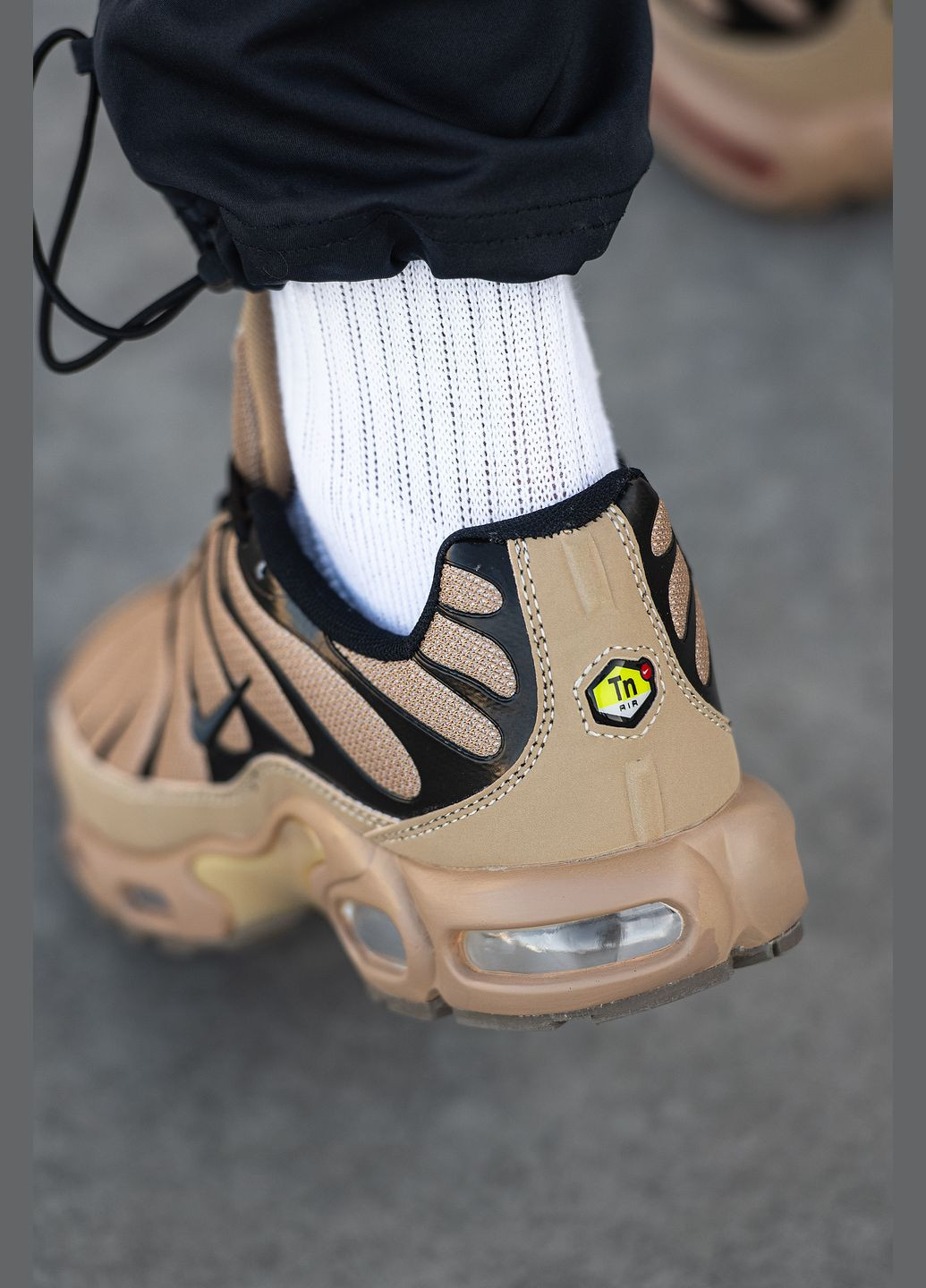 Светло-коричневые демисезонные кроссовки мужские Nike Air Max TN Browm