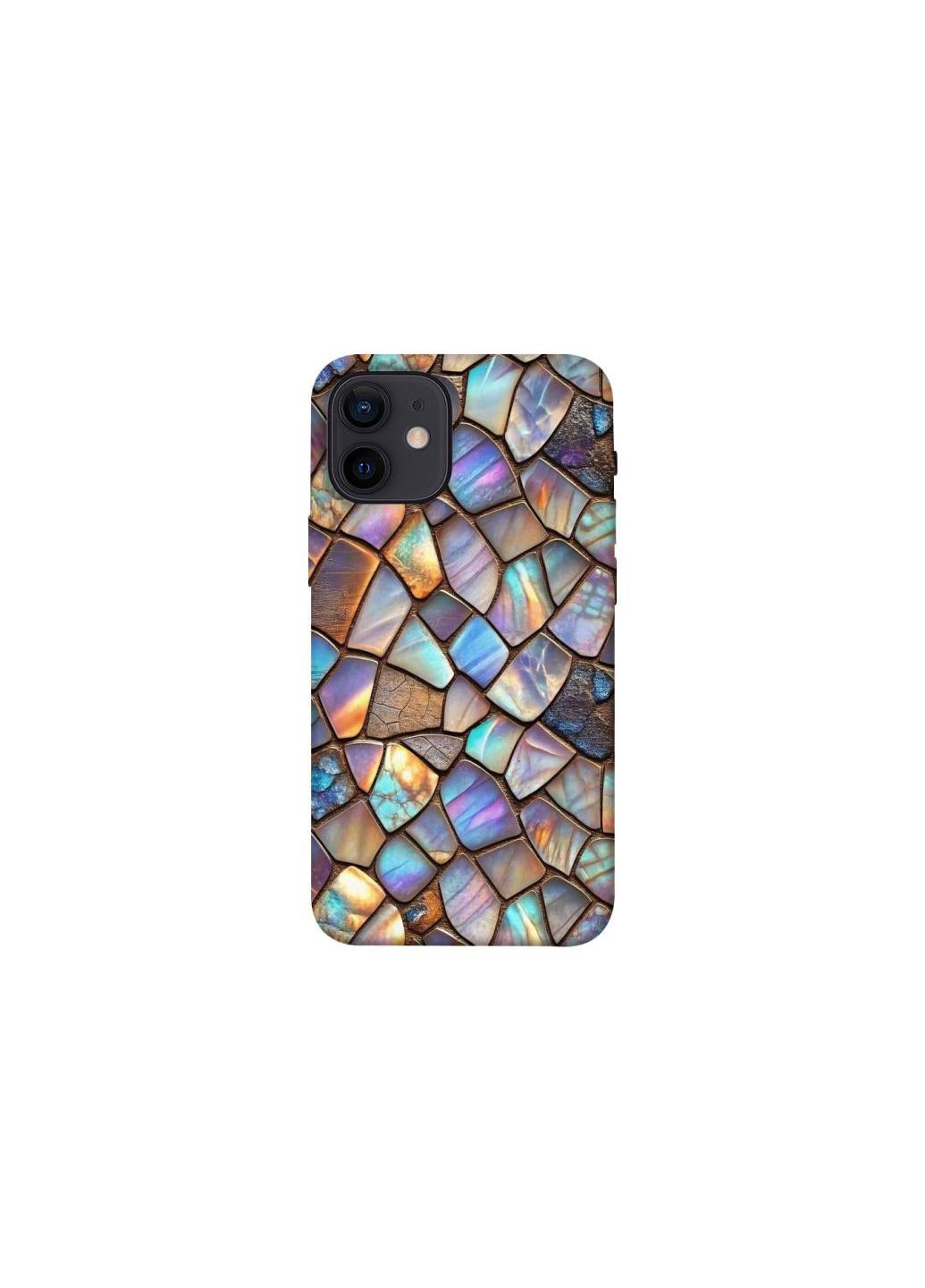 Чохол на Apple iPhone 12 mini (5.4") Nature Mosaic ver.1 Frontalka (361321242)