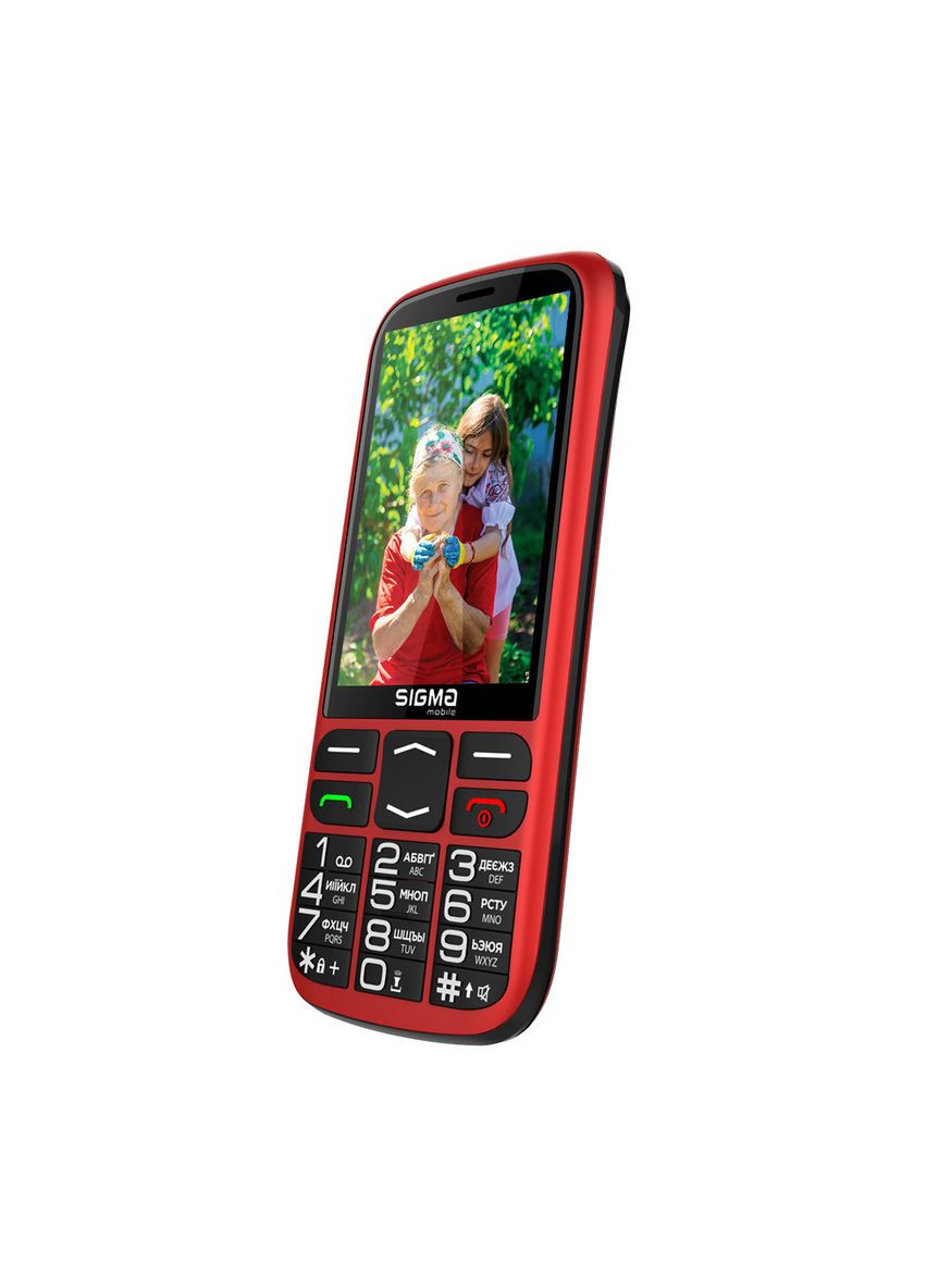 Мобильный телефон Comfort 50 Optima TypeC Red Sigma mobile Comfort 50 Optima Type-C (315504586)