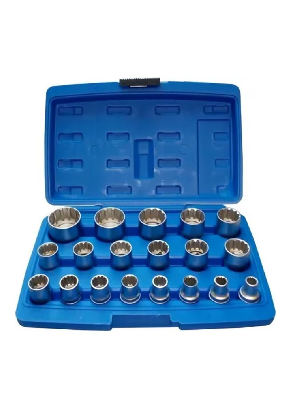 Набор комплект специальных 12-гранных головок с профилем 8-32 мм в пластиковом кейсе чемодане 19 штук (478871-Prob) Unbranded (314765686)