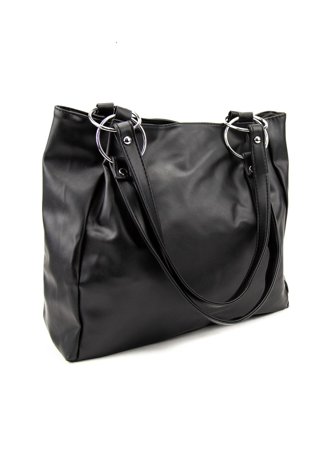 Женская сумка шоппер вместительная через плечо из экокожи на молнии RoyalBag P1-6022A (331879759)