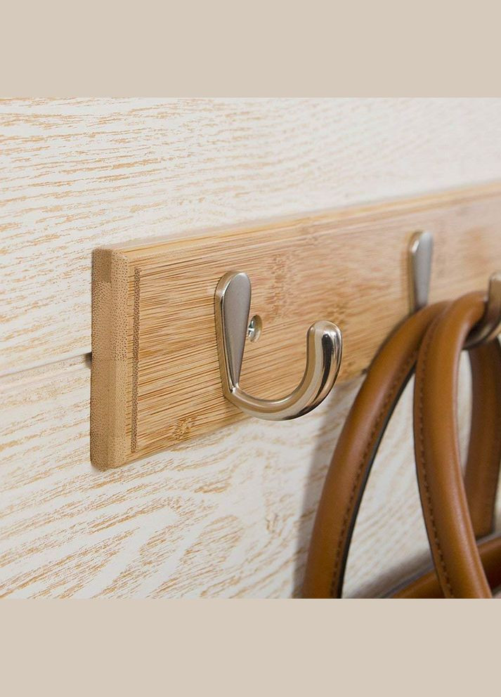 Вешалка для одежды из дерева Чатем 5 ваниль (ВДО-503802) No Brand (327866042)