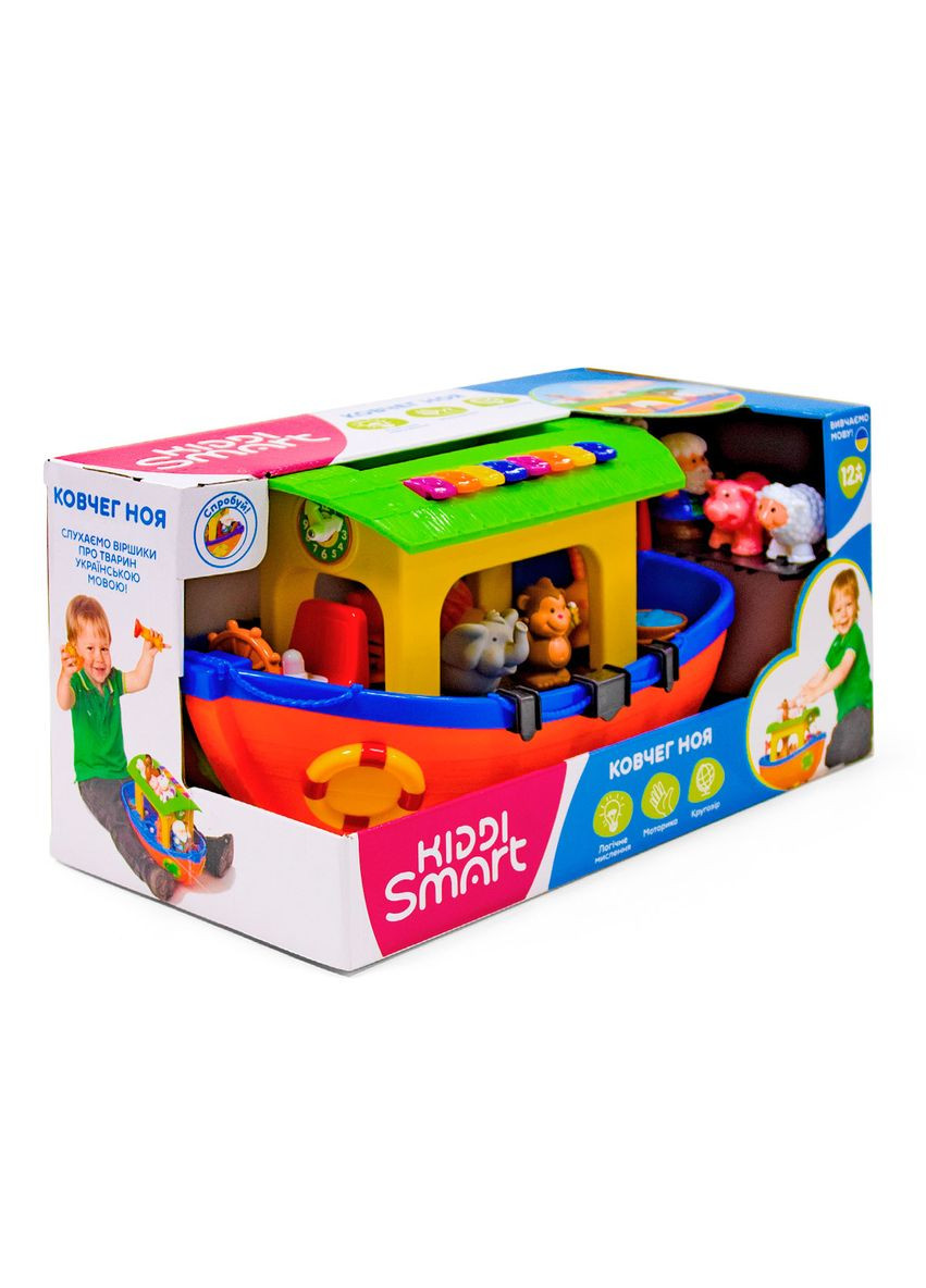Ігровий Набір Ковчег Ноя 63404 (українською мовою), у коробці (6900007359221) KIDDI SMART (299476009)