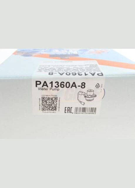 Насос воды Audi/Seat/Skoda/VW Crafter/Caddy/T6/Passat/Golf 1.6/2.0TDI 13-(R/B 4PT)(7 лоп)(с да PA1360A-8 UA63 Graf (354761665)