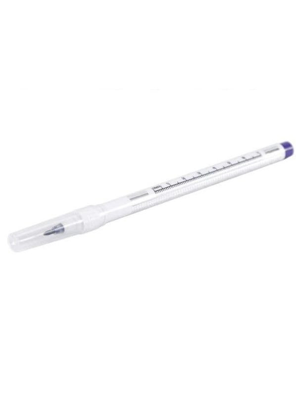 Маркер хирургический с линейкой, синий, 1.0 мм. No Brand (296664540)