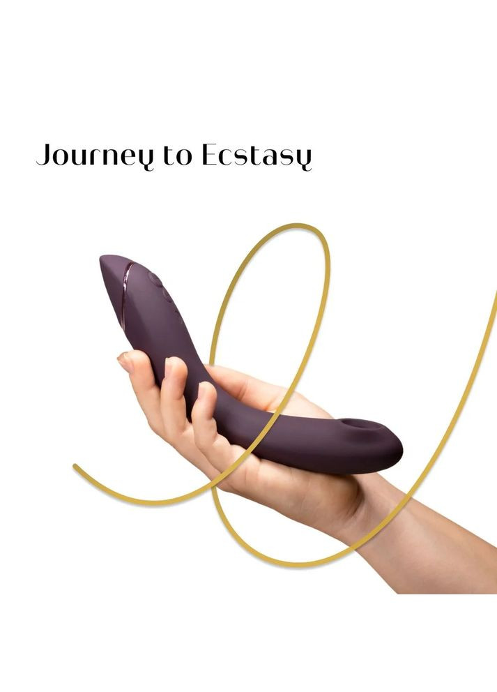 Вибратор для точки G c вакуумной стимуляцией OG Aubergine Womanizer (298919073)