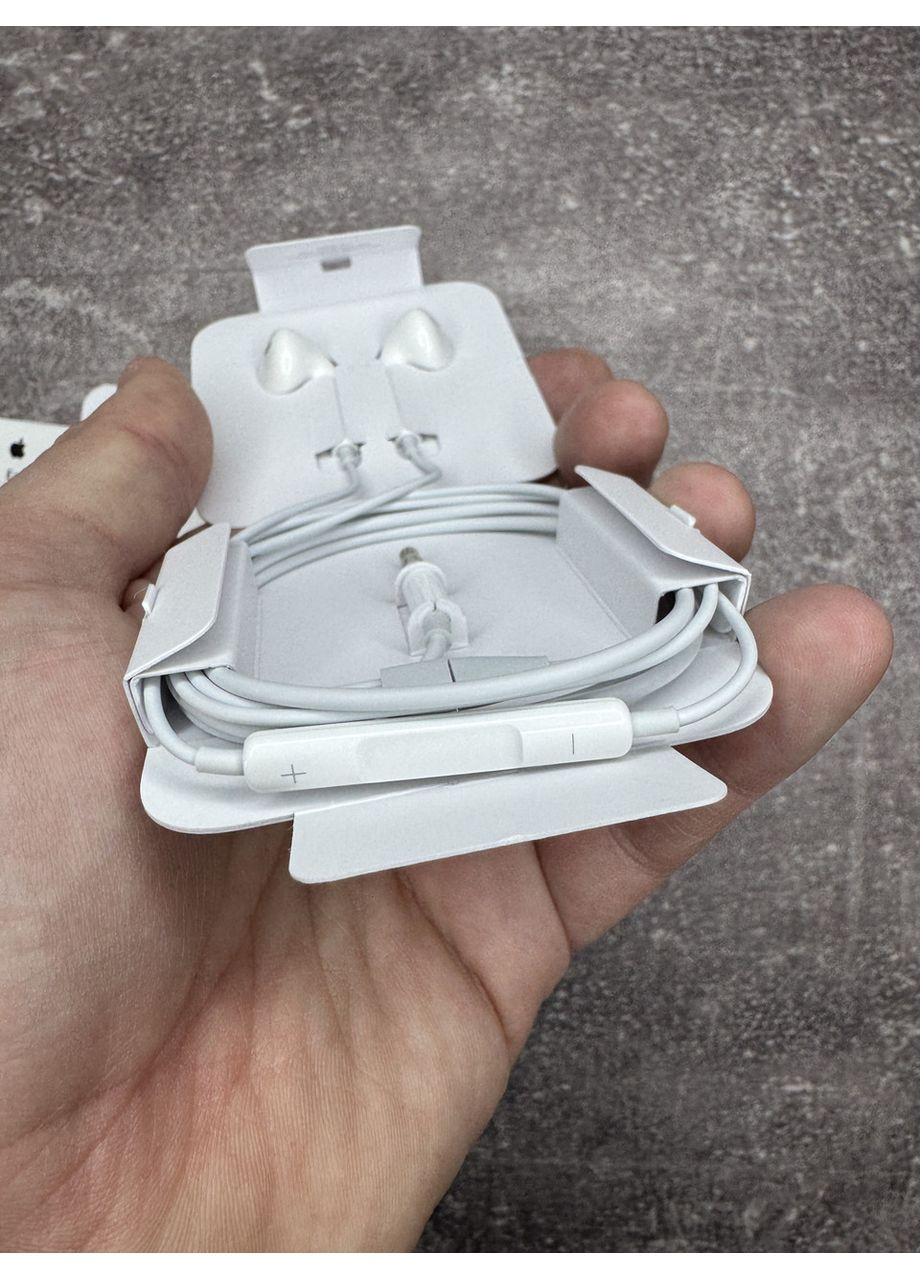 Навушники EarPods with Mic 3.5 mm Headphone Plug для iPhone Гарантія No Brand (370269446)