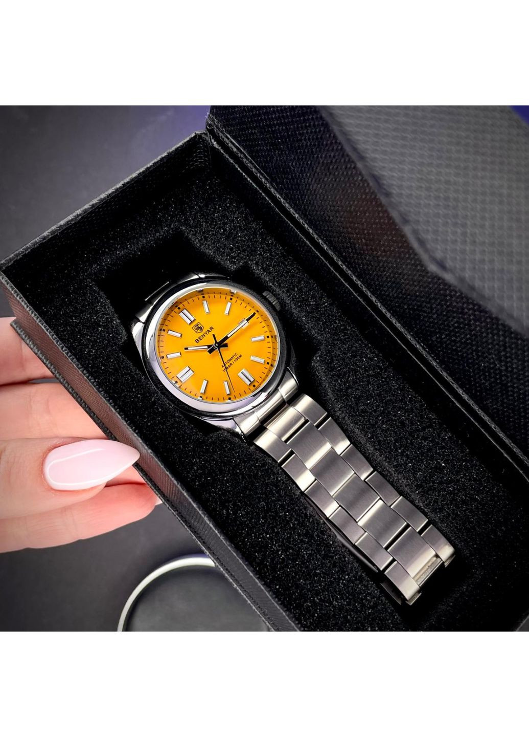 Мужские часы BY-5185 Yellow Benyar (356173293)