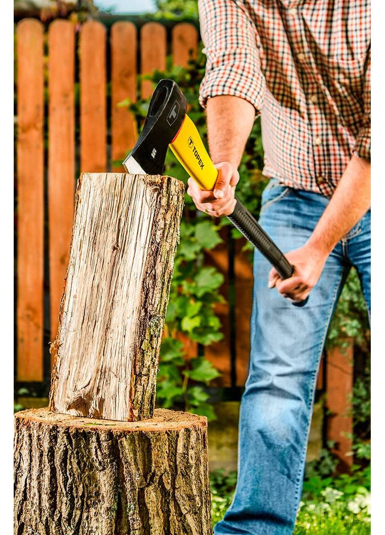 Топор 1250 г, рукоятка из стекловолокна Topex (354198898)