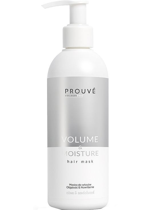 Маска для волосся Volume & Moisture Hair Mask 250ml (1457742-28309899) Prouve (368607739)