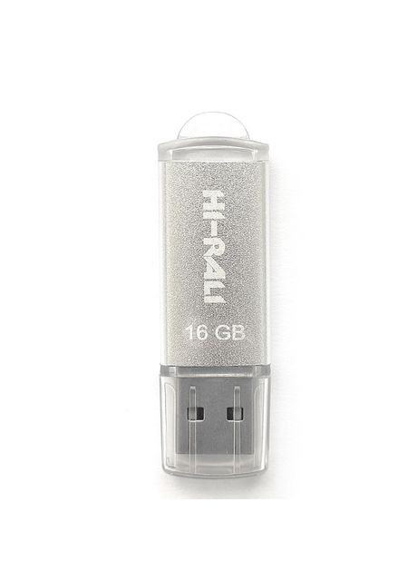 USB флеш-накопичувач Rocket 16gb Сталевий Hi-Rali (338223826)