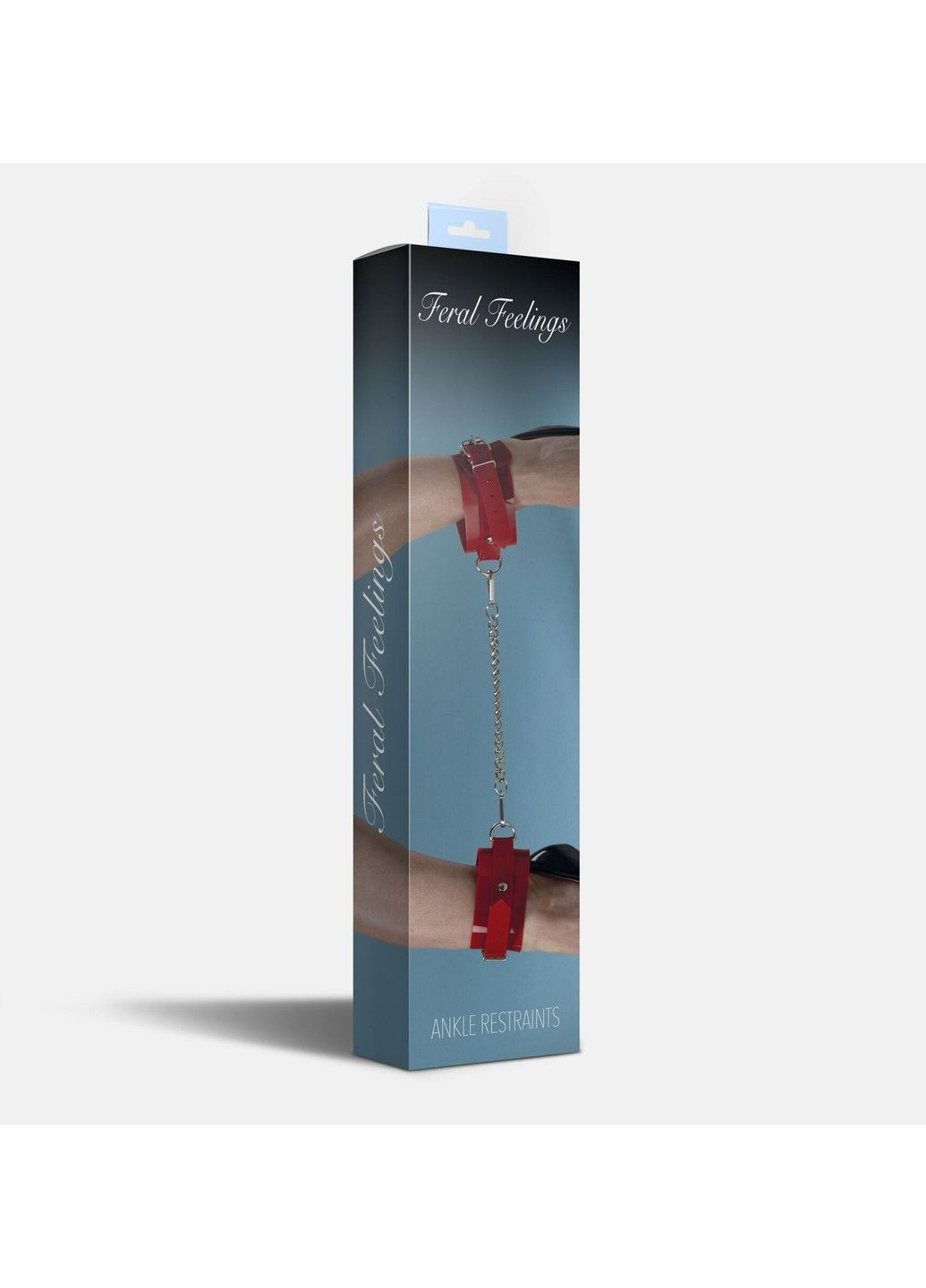 Поножи Ankle Restraints Red БДСМ аксессуар для фиксации Feral Feelings (298473482)