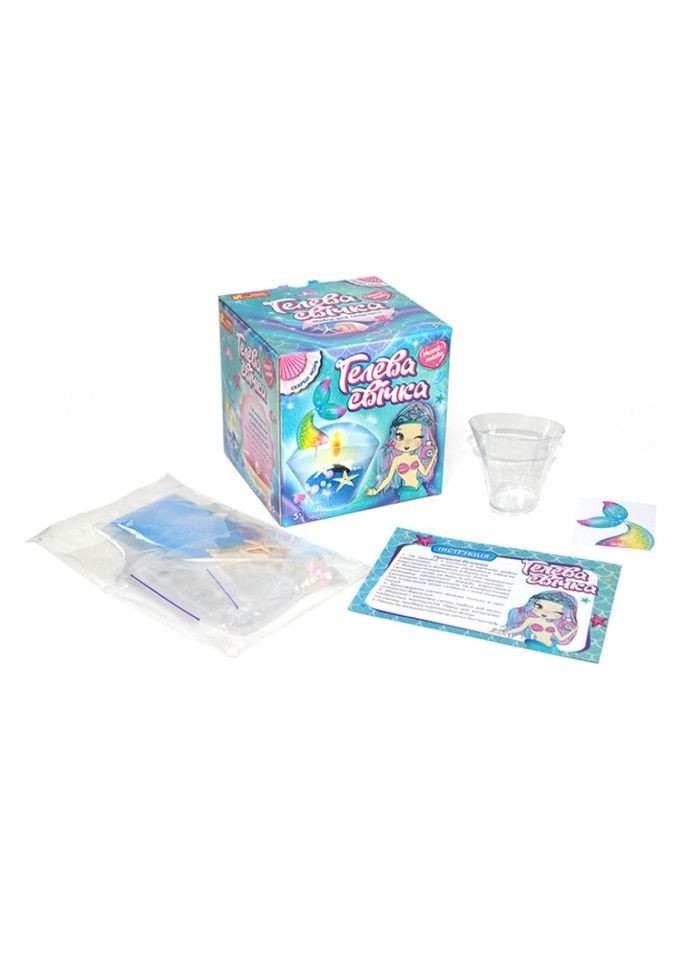 Гелевая свеча в стаканчике "Сокровища моря" Утро 10100524 своими руками Ranok Creative (300389857)