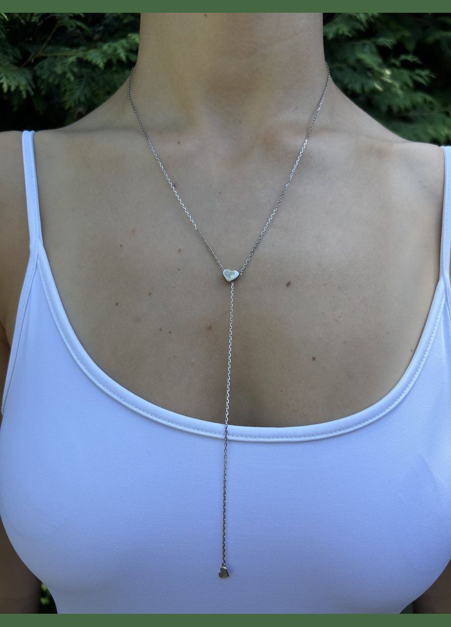 Колье серебряное 377 No Brand (358501398)