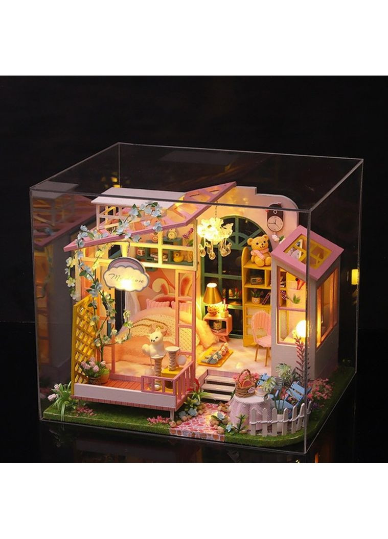 3D конструктор зі світловими ефектами "Країна мрій" Румбокс конструктор Room Box ляльковий будиночок своїми руками (RB054) BB (360867028)