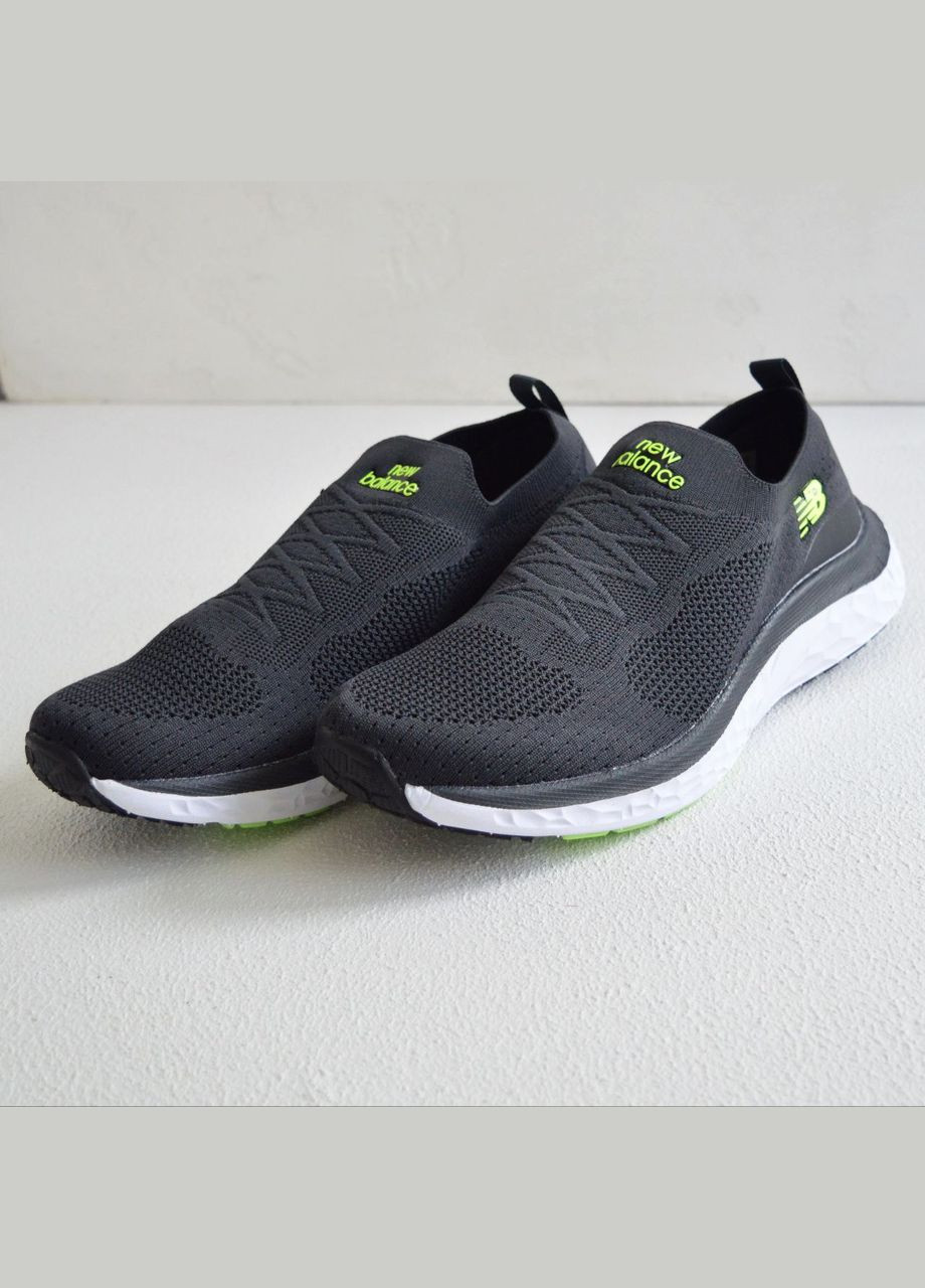 Сірі Літні кросівки чоловічі сірі з салатовим мокасини сітка текстильні легкі весняні літні низькі No Brand Мокасини