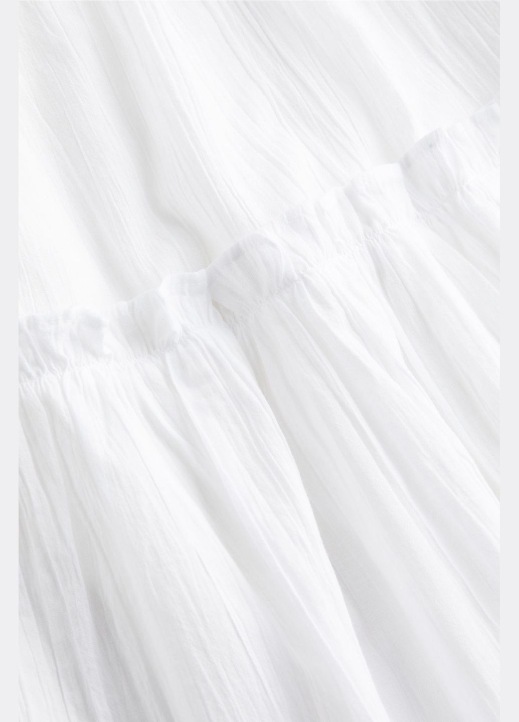 Білий повсякденний плаття, сукня H&M однотонна