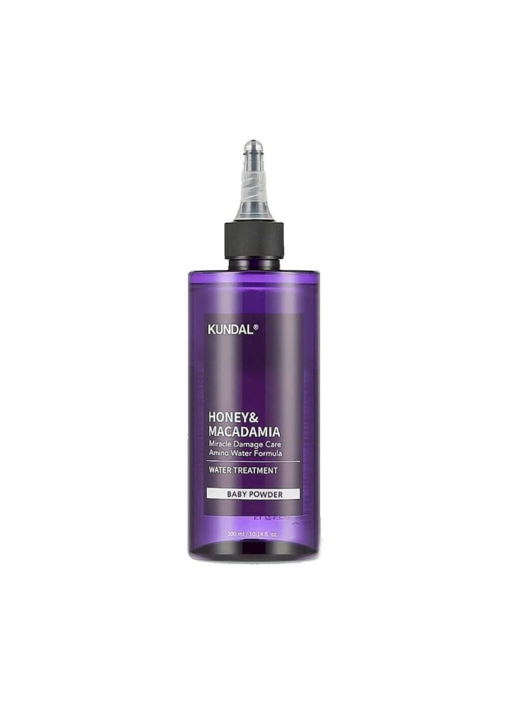 Маска-філер Honey & Macadamia Miracle Damage Care Water Treatment для волосся з ароматом дитячої присипки 300 мл Kundal (303288128)