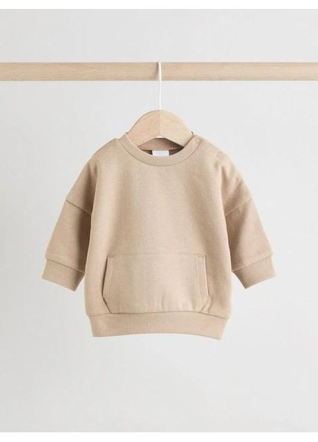 Бежевый детский комплект (свитшот+штаны) next f27-123/3 бежевый No Brand