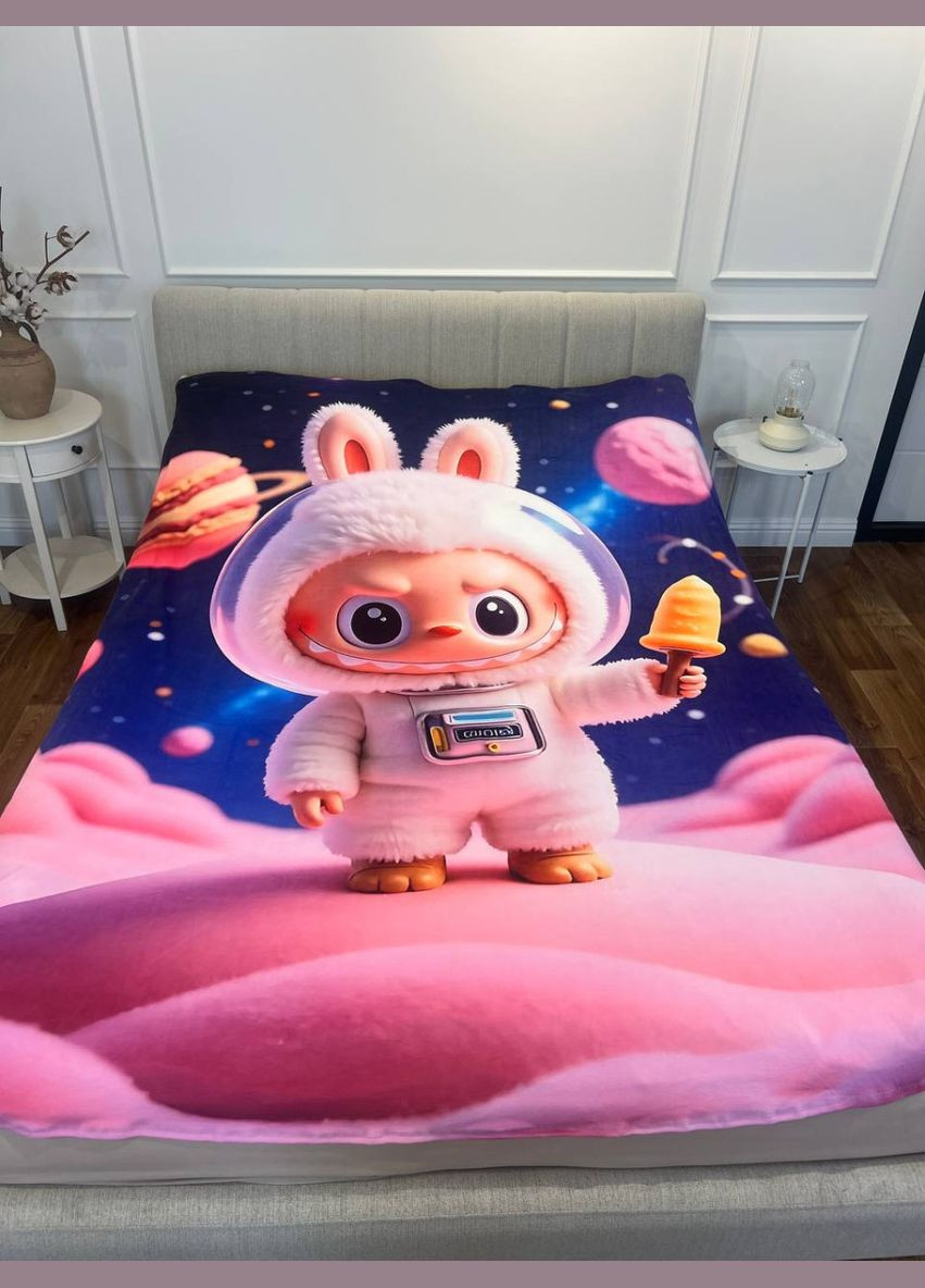 Плед 3D Лабубу №10 31270 180х215 см FlexDress (364494351)