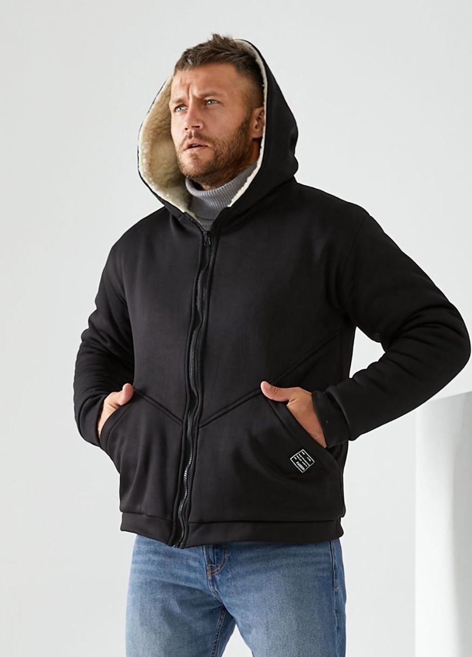 Толстовка мужская на флисе с меховой подкладкой Modena (305776603)