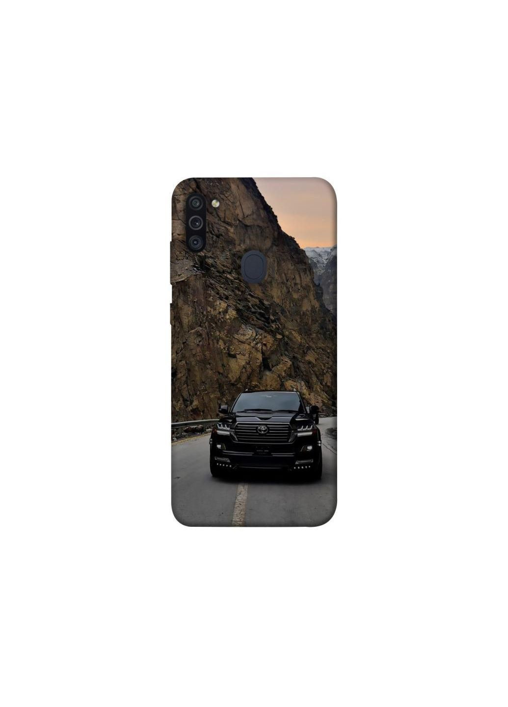 Чехол на Samsung Galaxy M11 Land Cruiser black Frontalka (365836018)