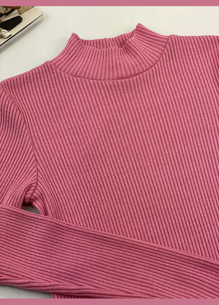 Теплий гольф у рубчик для дівчинки Mevis (299907202)