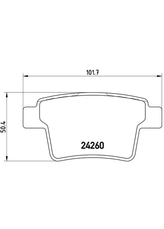 Гальмівні колодки дискові P24 063 Brembo (390289320)