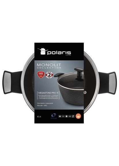 Кастрюля (Monolit-24C) Polaris Monolit 4 л (366691321)