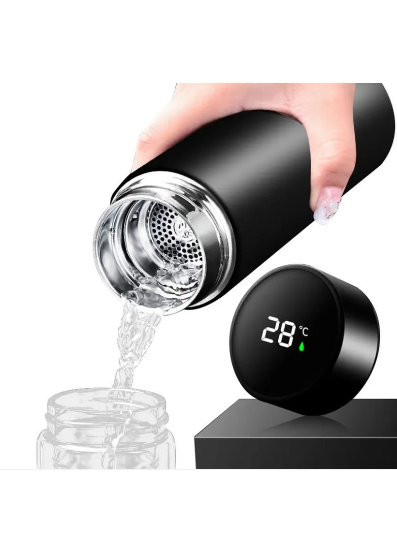 Розумний сенсорний термос 500 мл з датчиком температури Mommy Bag (280941804)