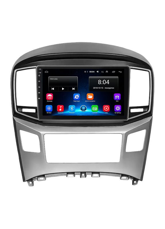 Штатна магнітола для Hyundai H-1 II Рестайлінг 2 2017-н.в. екран 9" 2/32Gb Wi-Fi GPS Base 3 шт. Lesko (336203604)