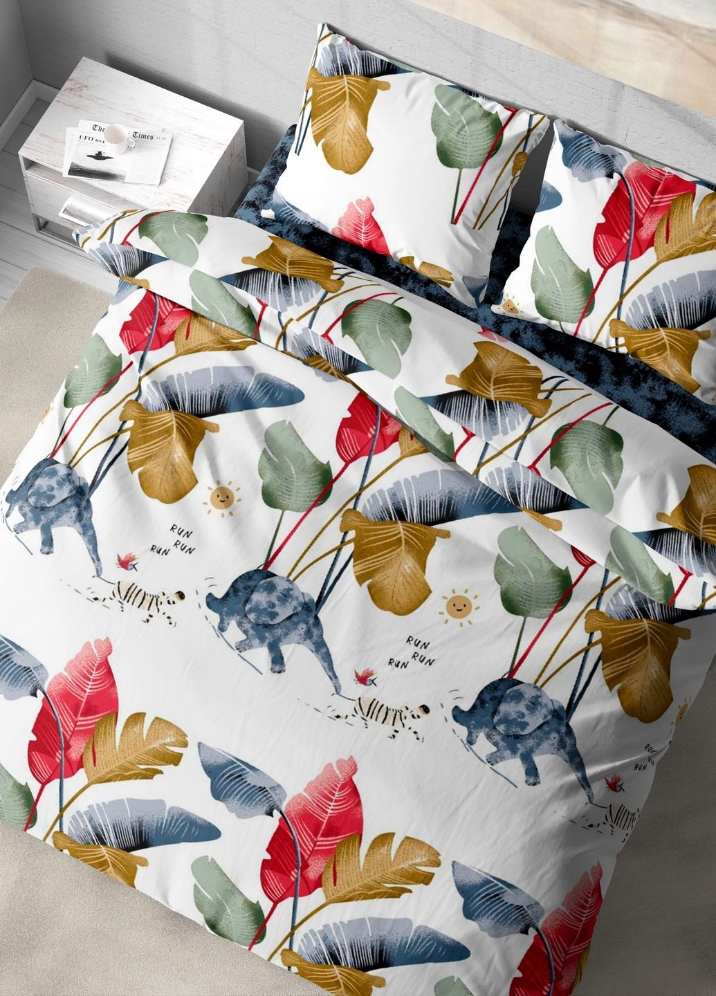 Комплект постільної білизни Півтораспальний поплін L-2052/2 Lelit (325701716)