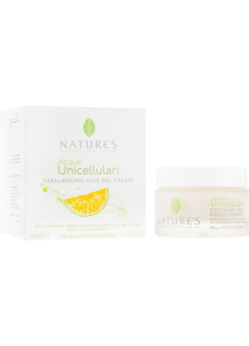 Крем-гель для обличчя, який відновлює баланс Rebalancing Face Gel Cream 50ml (790564-12683) Nature's (368627428)