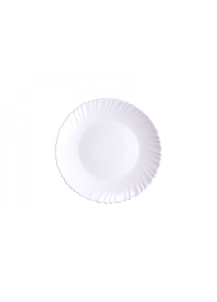 Тарелка обеденная Wave Blanco 22 см V-220W Vittora (335078486)