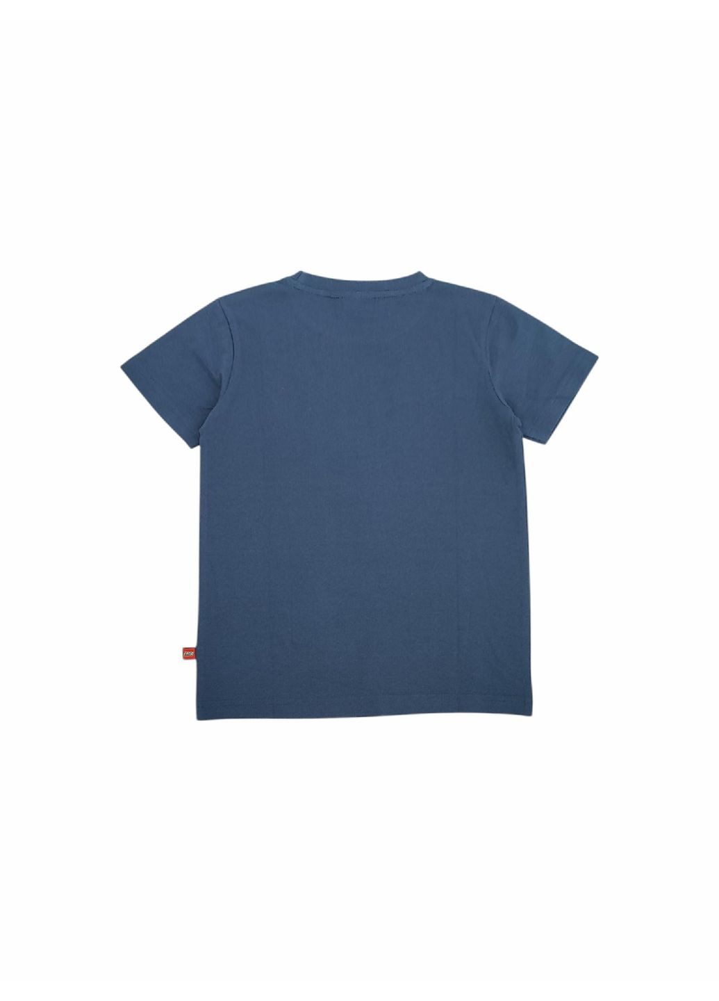 Темно-синя літня дитяча футболка для хлопчика темно-синя (25090615) Lego