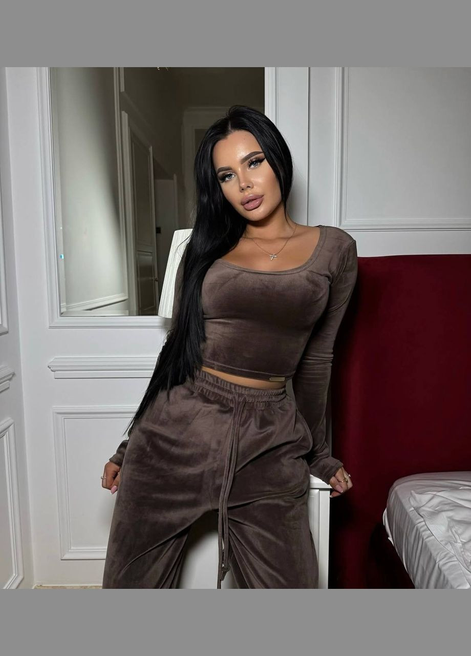 Велюровый костюм No Brand (325700794)