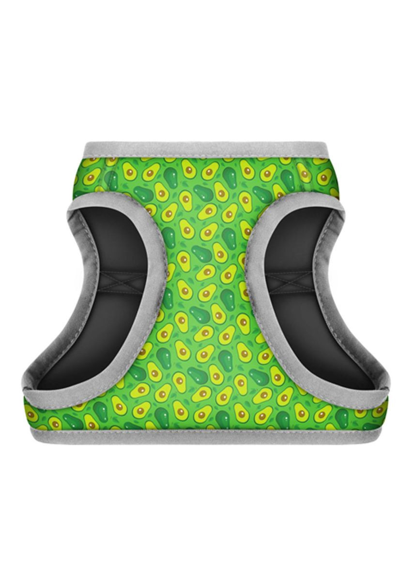 Шлея для собак м'яка Clothes "Авокадо" XS4, В 36-39 см С 26-28 см WAUDOG (279562588)