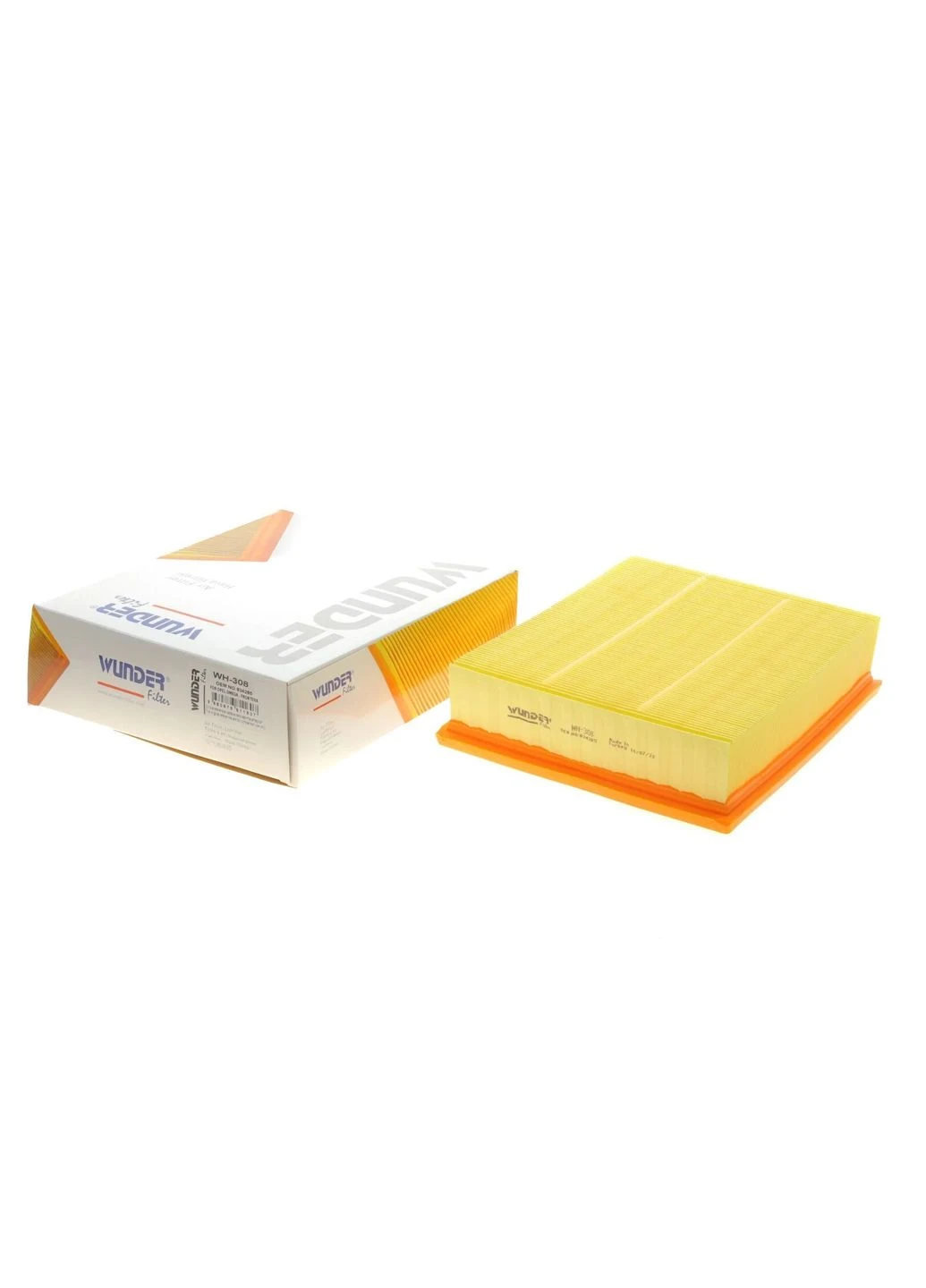 Воздушный фильтр Audi A4/VW Passat 1.8T-1.9TDI 94 WH 308 UA63 Wunder Filter (381471408)