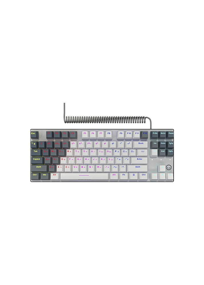 Клавиатура Azar 514TKL RGB Mechanical USB UA White/Grey (LRG-GK514TKL-WH-UA) LORGAR (390930769)