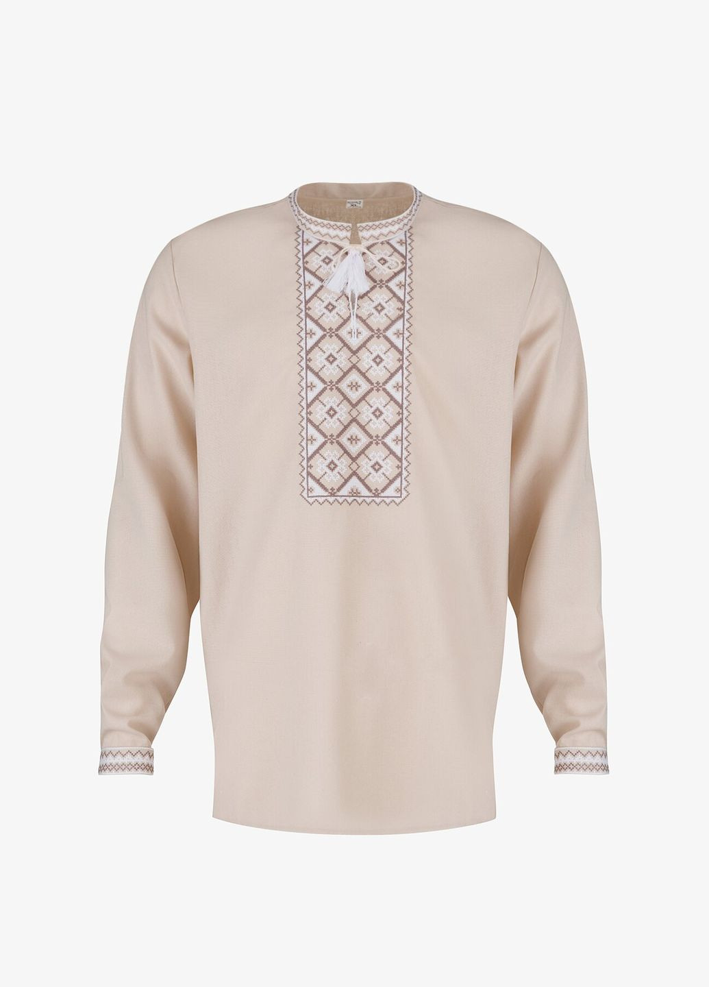 Бежева сорочка вишиванка чоловіча француз 2 shop (2000990884428) (362746490)