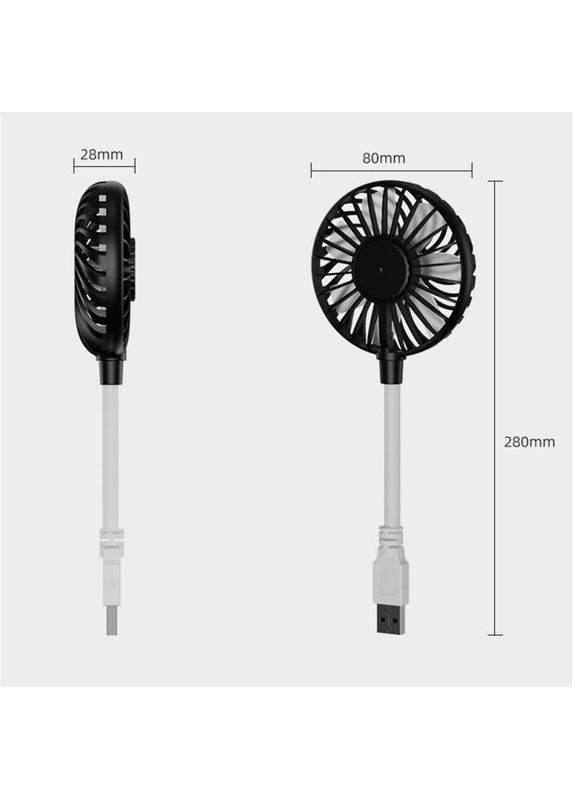 Ручний міні вентилятор usb Новінка Безшумний кулер No Brand (366668634)