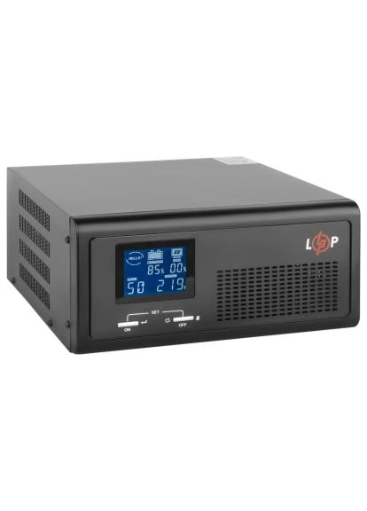 Пристрій безперебійного живлення (19407) LogicPower LPE- B - PSW-1000VA+, 600W (380269020)