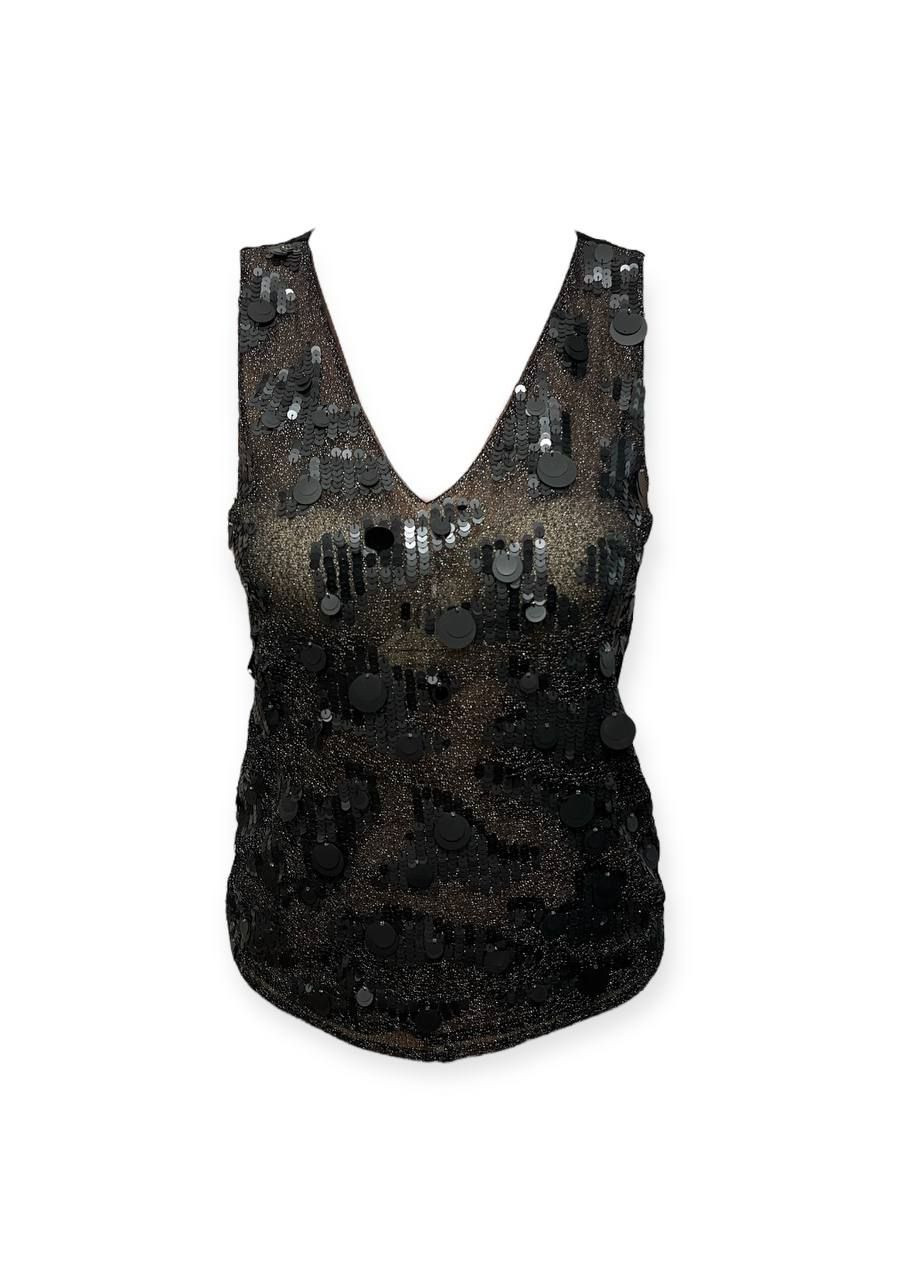 Чёрная блуза черный Silvian Heach