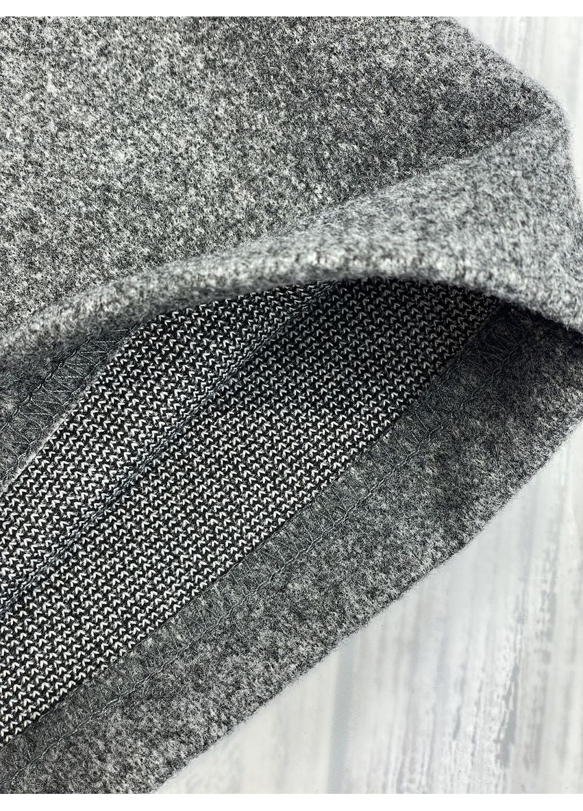 Серые зимние брюки No Brand