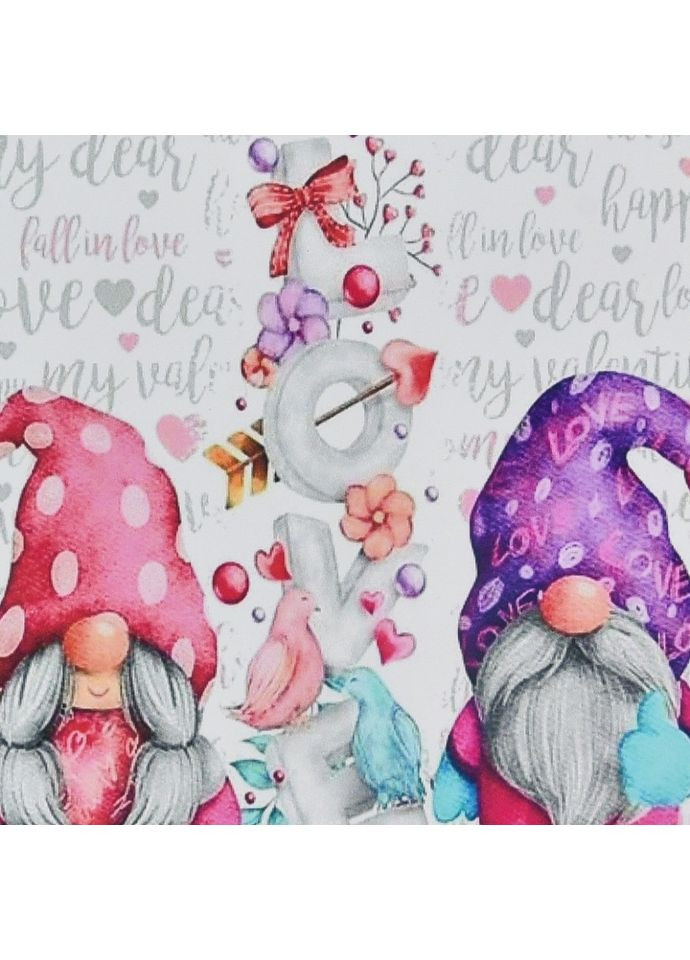 Алмазна мозаїка "Гноми кохання" HEE13837, 30х30 см Strateg (366023614)