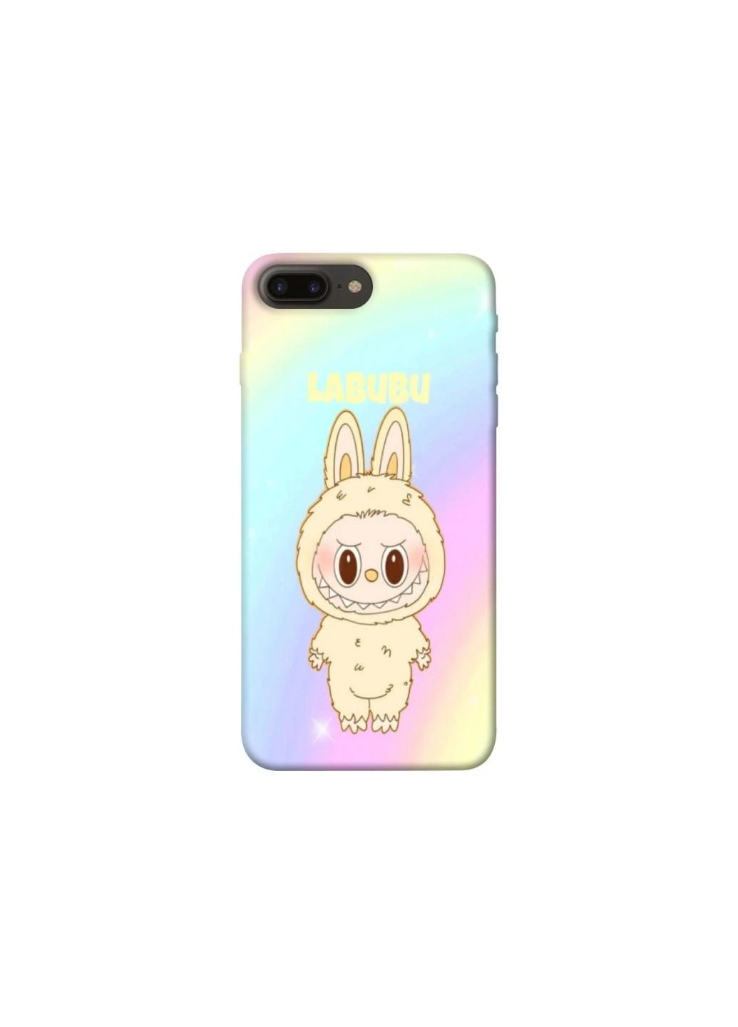 Чохол на Apple iPhone 7 plus / 8 plus Fluffy Rainbow Labubu Frontalka (352207519)