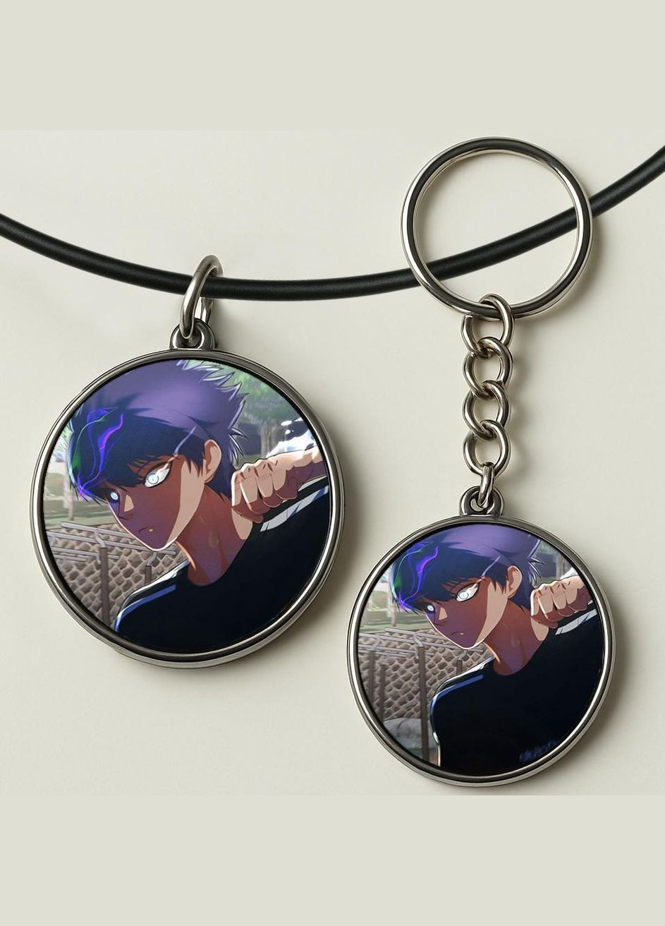 Набор подвеска (кулон) и брелок Аниме Коллекция Джюнд Ито #02 (подарочный набор) No Brand (332633734)