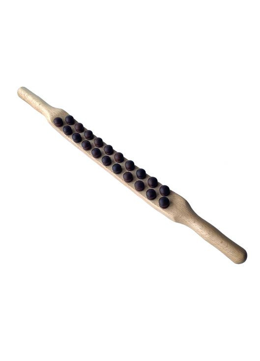 Скребок Гуаша, буковая палка, массажер для Гуаша, акупунктурная палка для массажа, 21 массажная точка, 58 см No Brand (348334960)