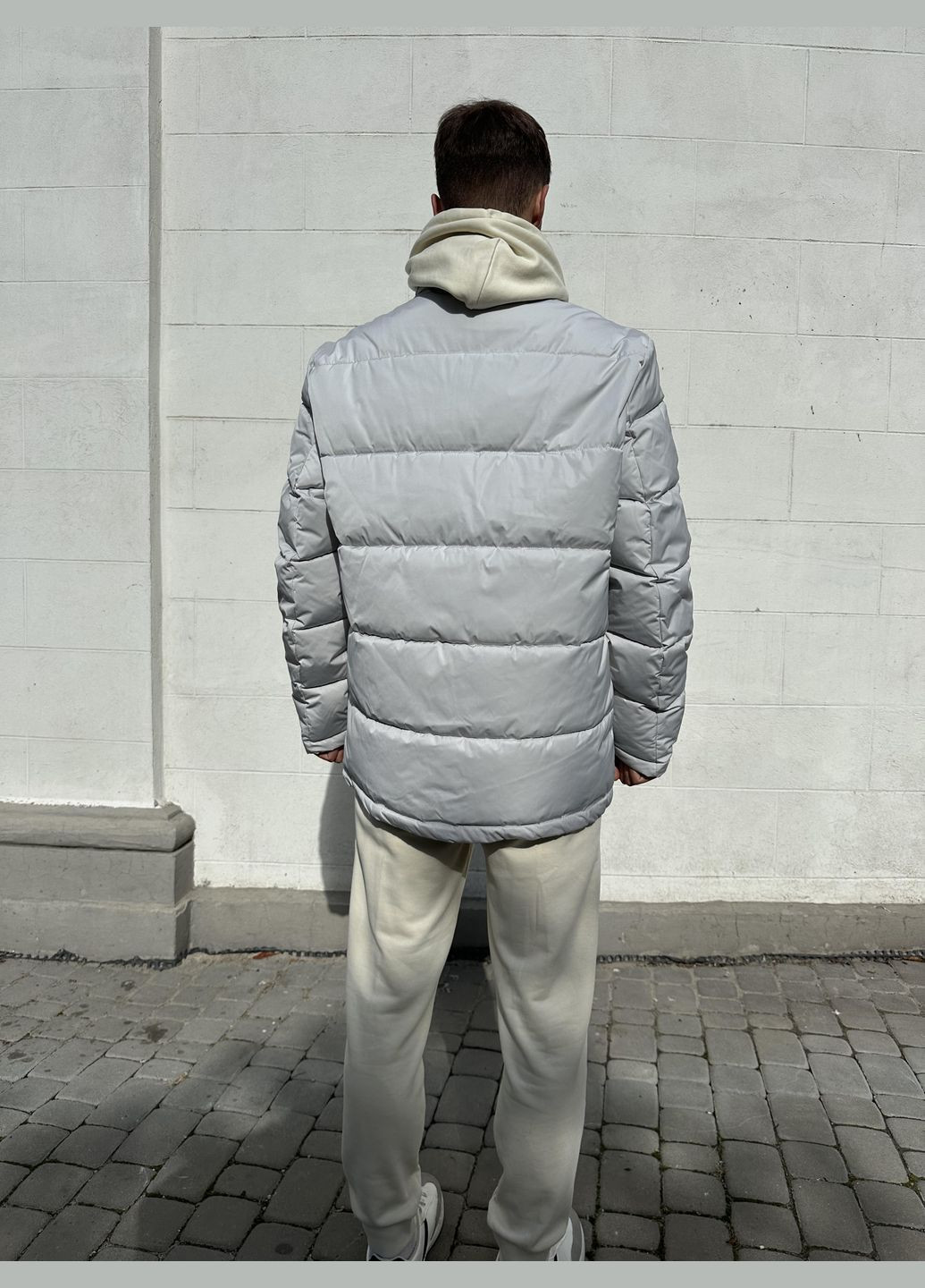 Серая зимняя куртка Richmond