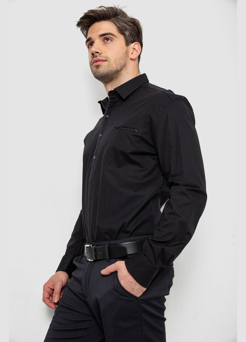 Черная рубашка Ager